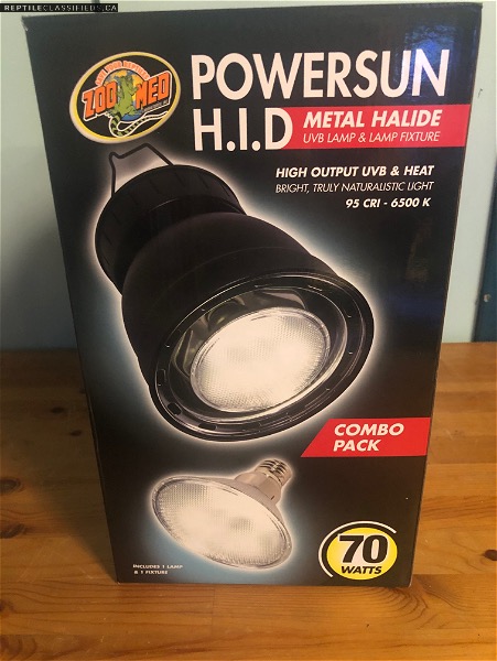Zoo med HID combo  - Reptile Classifieds Canada